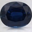 11.3x8.2mm Super Premium Blue Oval Sapphire