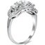 The Corinna Ring, smalltop view on a hand