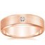 Rose Gold Borealis Diamond Wedding Ring