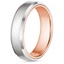 14K Rose Gold Orion Wedding Ring, smallside view