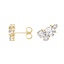 14K Yellow Gold Moissanite Bouquet Earrings, smalladditional view 1