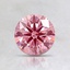 1.00 Ct. Fancy Intense Pink Round Lab Created Diamond
