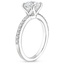 18KW Moissanite Luxe Elodie Diamond Ring (1/4 ct. tw.), smalltop view