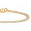 18K Yellow Gold Three-prong Lab Created Diamond Tennis Bracelet (1 ct. tw.), smalladditional view 2