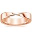 Rose Gold Mobius Wedding Ring