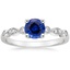 PT Sapphire Tiara Milgrain Diamond Ring (1/10 ct. tw.), smalltop view