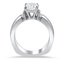 Marina Diamond Ring with Suspended Diamond Accents, smallside view