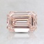 1.00 Ct. Fancy Intense Pink Emerald Lab Created Diamond