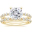 18KY Moissanite Marseille Diamond Bridal Set (1/2 ct. tw.), smalltop view