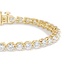 18K Yellow Gold Three-prong Lab Created Diamond Tennis Bracelet (7 ct. tw.), smalladditional view 2
