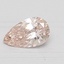 0.53 Ct. Fancy Pink Pear Lab Created Diamond