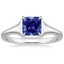 Sapphire Insignia Ring in 18K White Gold