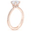 14K Rose Gold Petite Demi Diamond Ring (1/5 ct. tw.), smallside view
