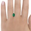 9x6mm Oval Lab Grown Emerald, smalladditional view 1
