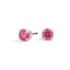 Lab Created Pink Diamond Stud Earrings 