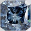 6.54 Ct. Fancy Deep Blue Radiant Lab Created Diamond