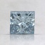 1.01 Ct. Fancy Intense Blue Princess Lab Created Diamond
