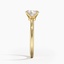 18K Yellow Gold Elodie Ring, smallside view