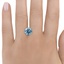 4.05 Ct. Fancy Vivid Blue Round Lab Created Diamond, smalladditional view 1