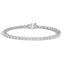 Platinum Diamond Tennis Bracelet 5 Carats 