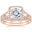 14KR Moissanite Fortuna Diamond Bridal Set (2/3 ct. tw.), smalltop view