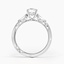 Platinum Simply Tacori Three Stone Marquise Diamond Ring, smallside view