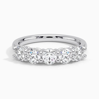 Adorned Five Stone Diamond Ring
