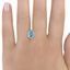 3.00 Ct. Fancy Vivid Blue Oval Lab Created Diamond, smalladditional view 1