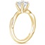 18K Yellow Gold Alouette Ring, smallside view