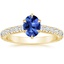 18KY Sapphire Luxe Sienna Diamond Ring (1/2 ct. tw.), smalltop view