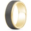 18K Yellow Gold Malcom Wedding Ring, smallside view