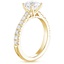 18KY Moissanite Sienna Diamond Ring (3/8 ct. tw.), smalltop view