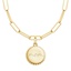14K Yellow Gold Engravable Mom Disc Charm, smalladditional view 1