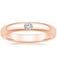 Rose Gold Apex Diamond Ring