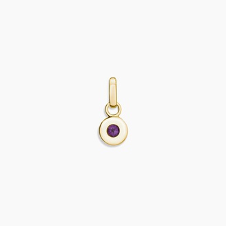 Amethyst Charm