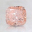 1.50 Ct. Fancy Intense Orangy Pink Cushion Lab Created Diamond