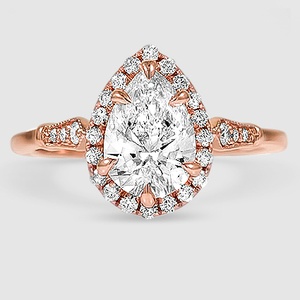 Antique Inspired Engagement Ring | Linden | Brilliant Earth