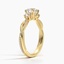 18KY Sapphire Three Stone Petite Twisted Vine Diamond Ring (2/5 ct. tw.), smalltop view