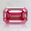 1.57 Ct. Fancy Vivid Purplish Pink Emerald Lab Created Diamond