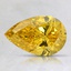 1.00 Ct. Fancy Vivid Yellow Pear Lab Created Diamond
