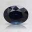 8x6mm Super Premium Blue Oval Sapphire