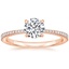 14K Rose Gold Luxe Everly Diamond Ring (1/3 ct. tw.), smalltop view
