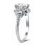 The Roseanne Ring, smalltop view on a hand