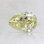 0.87 Ct. Fancy Intense Yellow Pear Diamond