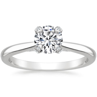 18K White Gold Adorned Dawn Diamond Ring