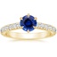 18KY Sapphire Luxe Sienna Diamond Ring (1/2 ct. tw.), smalltop view