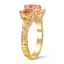 Vintage-Inspired Sapphire Ring with Morganite Accents, smallview