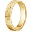 18K Yellow Gold Lassen Wedding Ring, smallside view