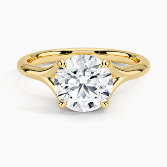 18K Yellow Gold Reverie Solitaire Ring