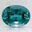 9x7mm Teal Oval Lab Created Spinel